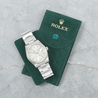 Rolex Datejust 36 Argento Oyster 16200 Silver Lining 